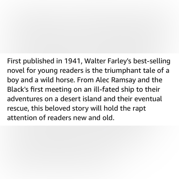 The black stallion by Walter Farley - Picture 2 of 4